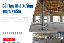 Cải Tạo Nhà Xưởng Thực Phẩm