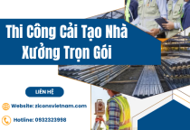 Thi Công Cải Tạo Nhà Xưởng Trọn Gói