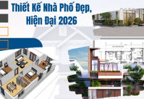 Thiết Kế Nhà Phố Đẹp, Hiện Đại 2026