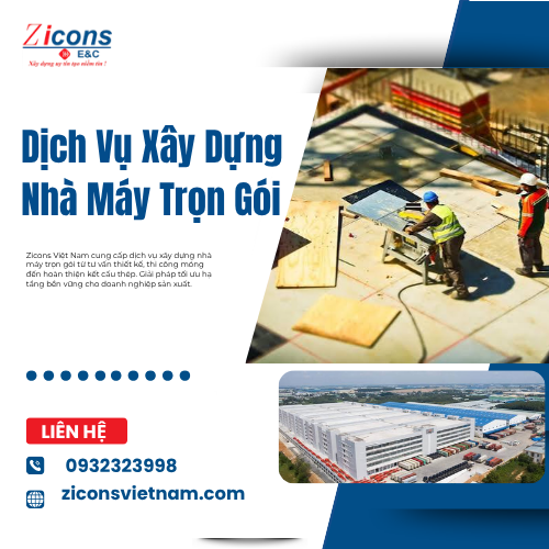Dịch Vụ Xây Dựng Nhà Máy Trọn Gói