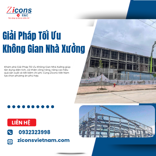 Giải Pháp Tối Ưu Không Gian Nhà Xưởng
