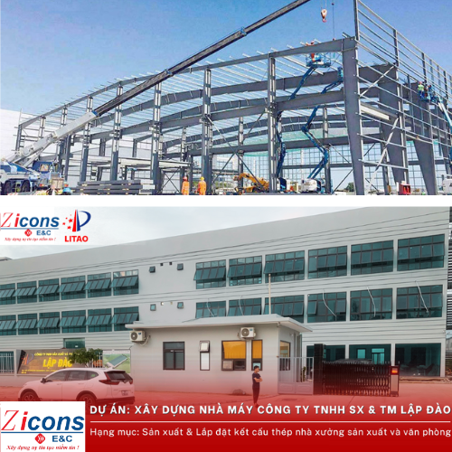 Dự án nhà máy sản xuất khuôn cơ khí của Công ty TNHH Sản Xuất và Thương Mại Lập Đào
