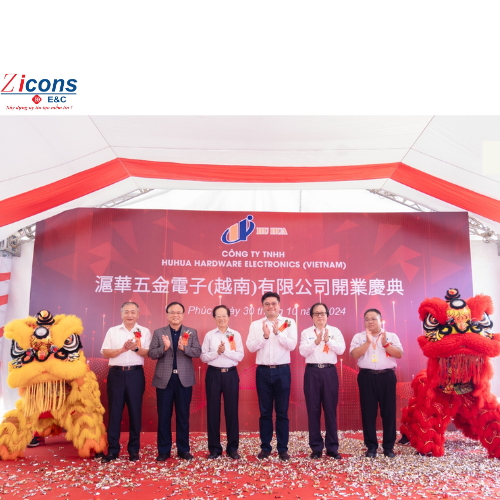 Dự án nhà xưởng sản xuất linh kiện điện tử Huhua Hardware Electronics (Viet Nam) 