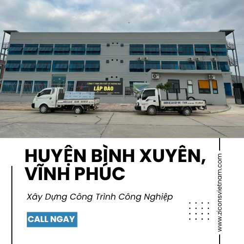 Xây Dựng Công Trình Công Nghiệp Tại Huyện Bình Xuyên