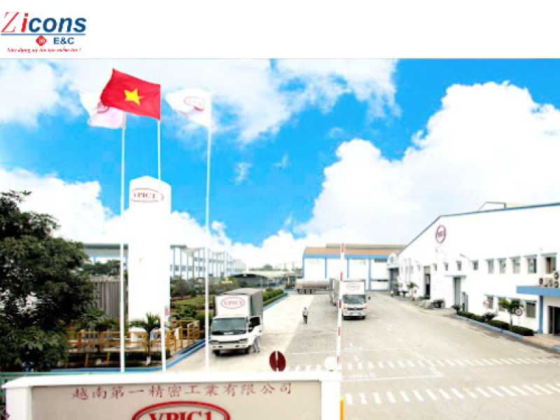 Dự án cải tạo nhà máy Công ty TNHH Công Nghiệp Chính Xác Việt Nam (VPIC1)