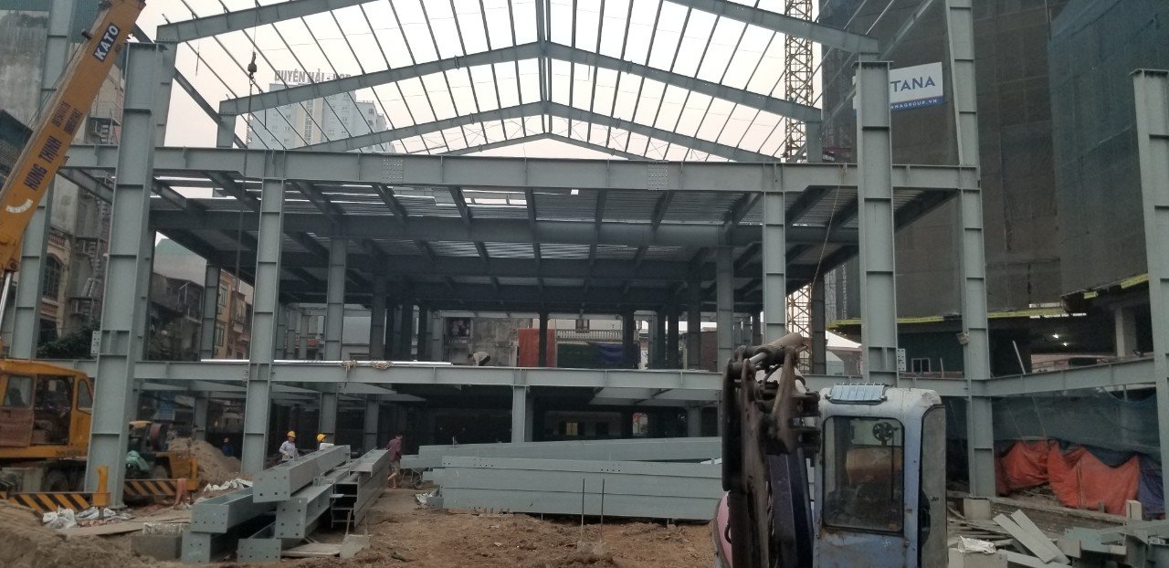 Gia công cơ khí - Nhà kết cấu thép