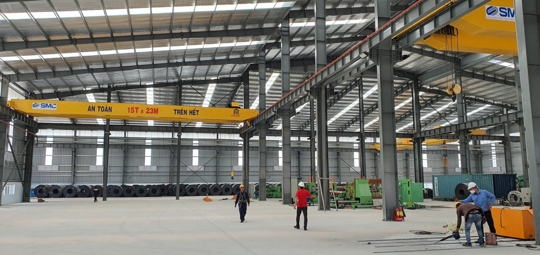 Gia công cơ khí - Nhà kết cấu thép