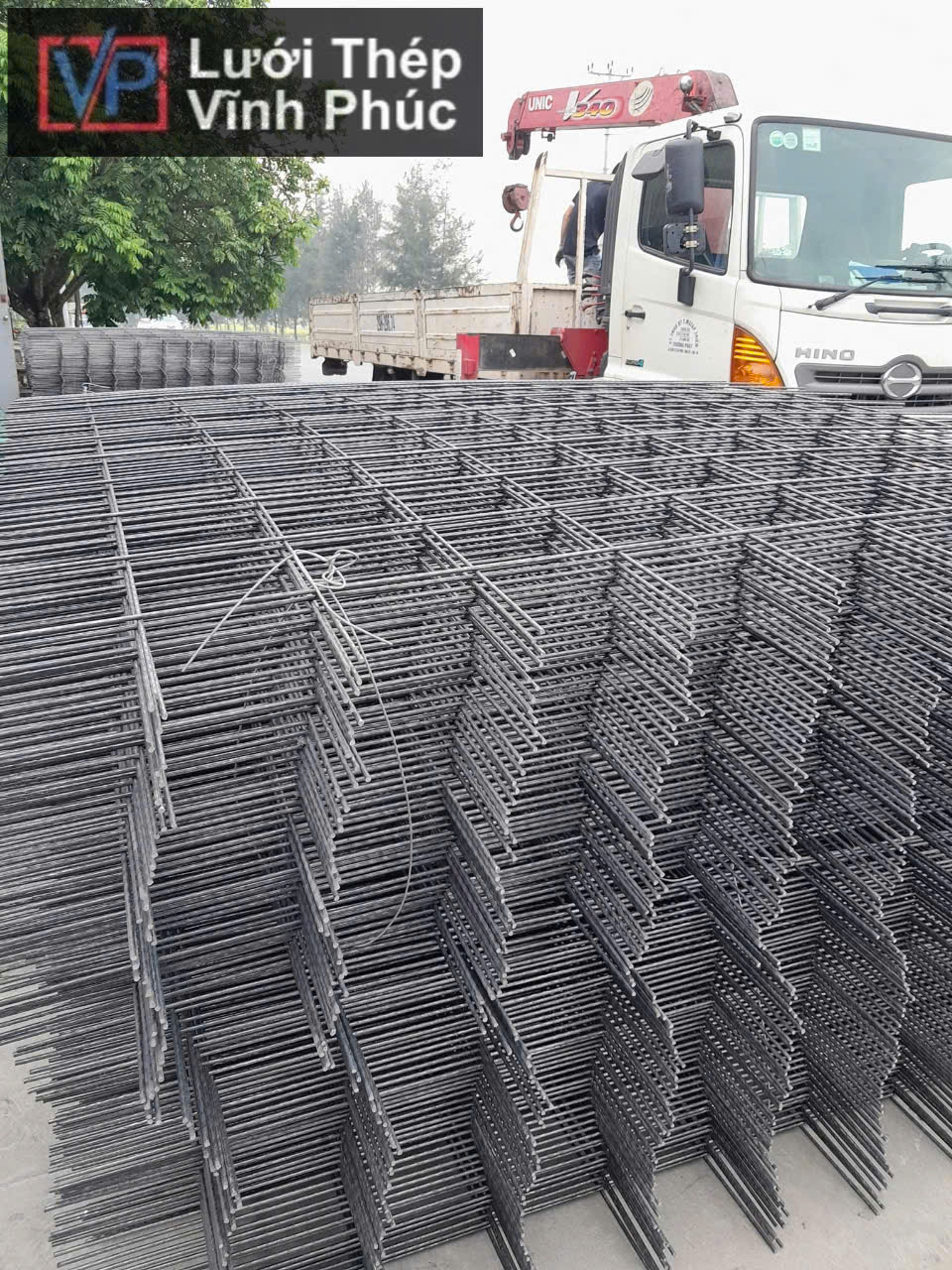 Sản xuất lưới thép hàn đổ bê tông