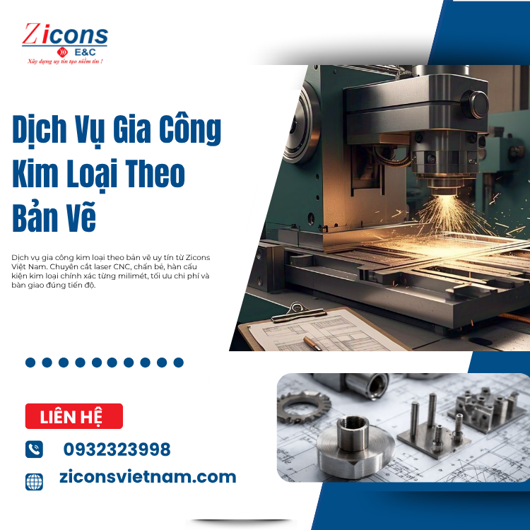 Tầm Quan Trọng Của Dịch Vụ Gia Công Kim Loại Theo Bản Vẽ