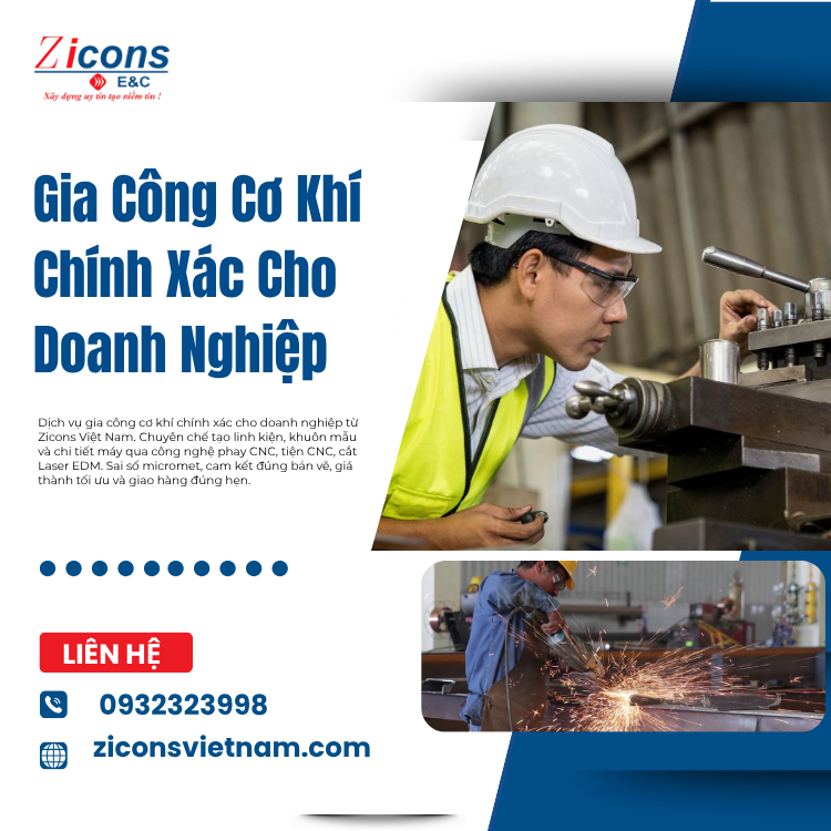 Tầm Quan Trọng Của Gia Công Cơ Khí Chính Xác Cho Doanh Nghiệp