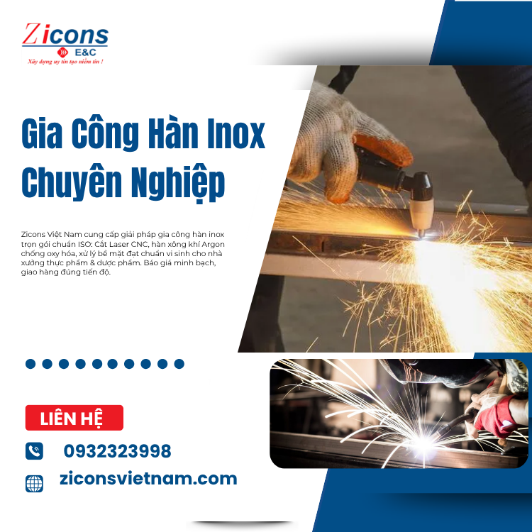Tầm Quan Trọng Của Công Tác Gia Công Hàn Inox Chuyên Nghiệp