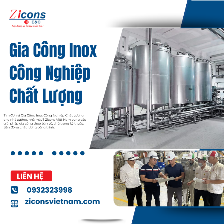 Gia Công Inox Công Nghiệp Chất Lượng – Giải Pháp Gia Công Cơ Khí Chính Xác
