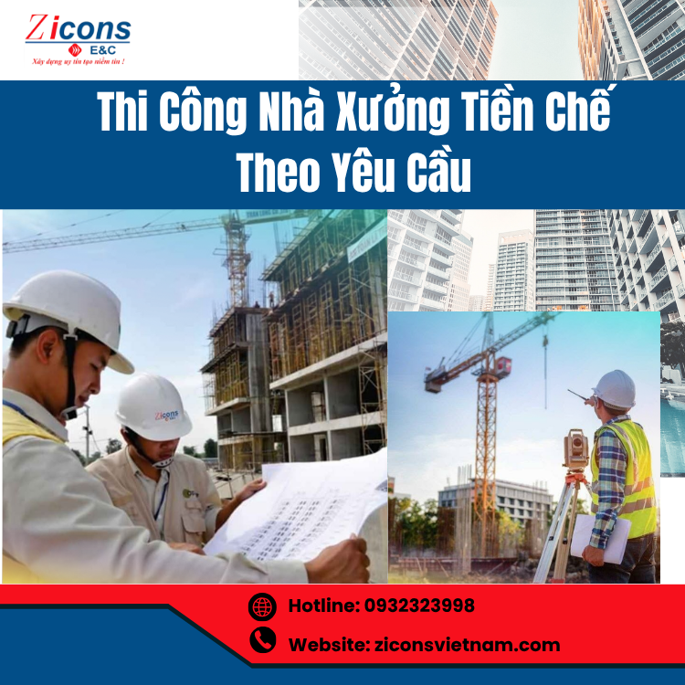 Thi Công Nhà Xưởng Tiền Chế Theo Yêu Cầu – Xu Hướng Xây Dựng Được Doanh Nghiệp Ưu Tiên